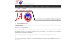 Desktop Screenshot of jenskoreskole.dk